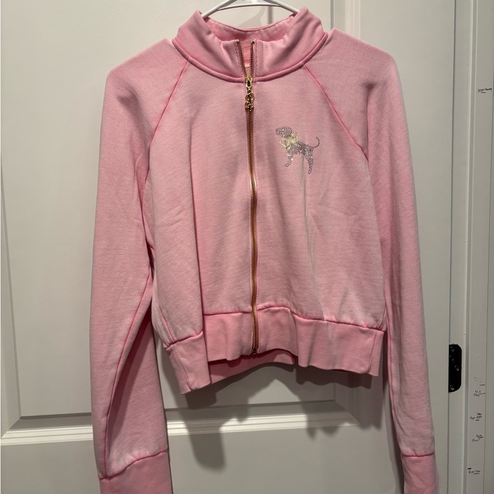 Victoria's Secret Light Pink Jacket LoveShackFancy